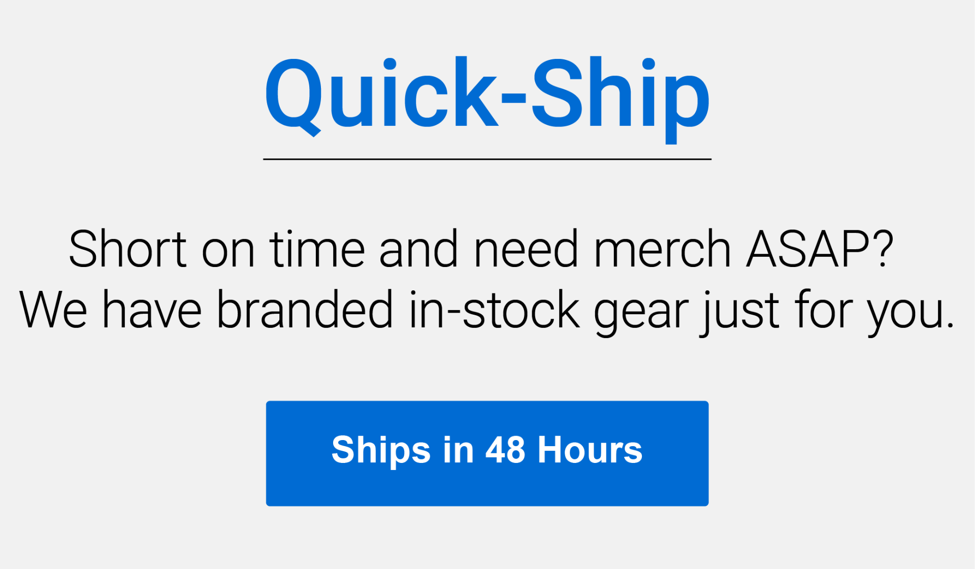 Shop Quick Ship